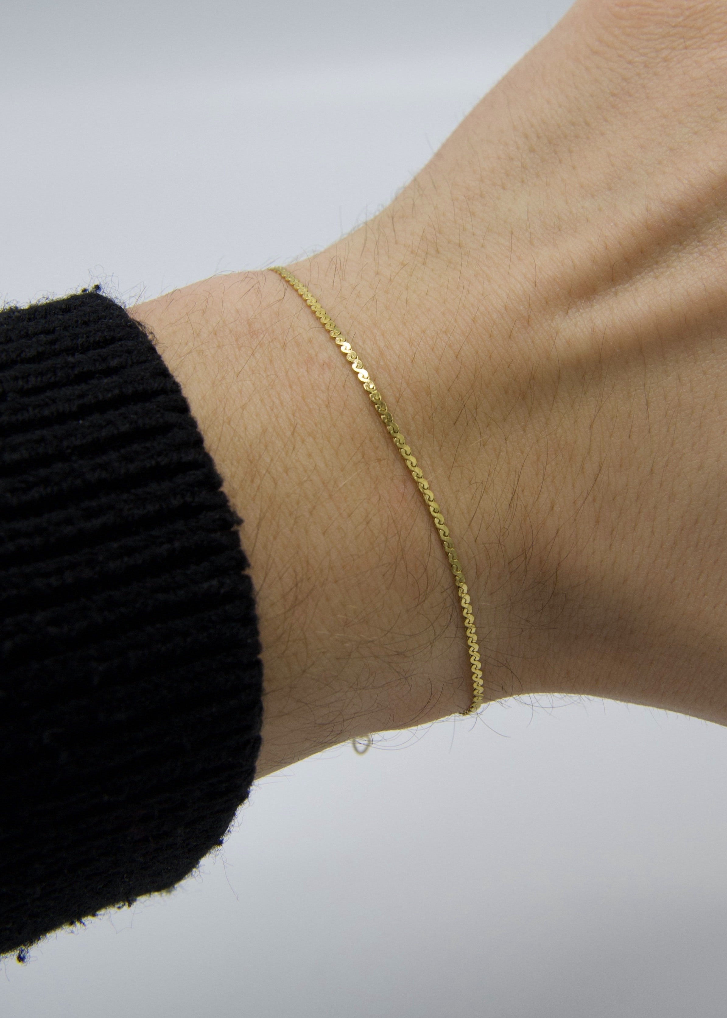 Flat Wave Bracelet