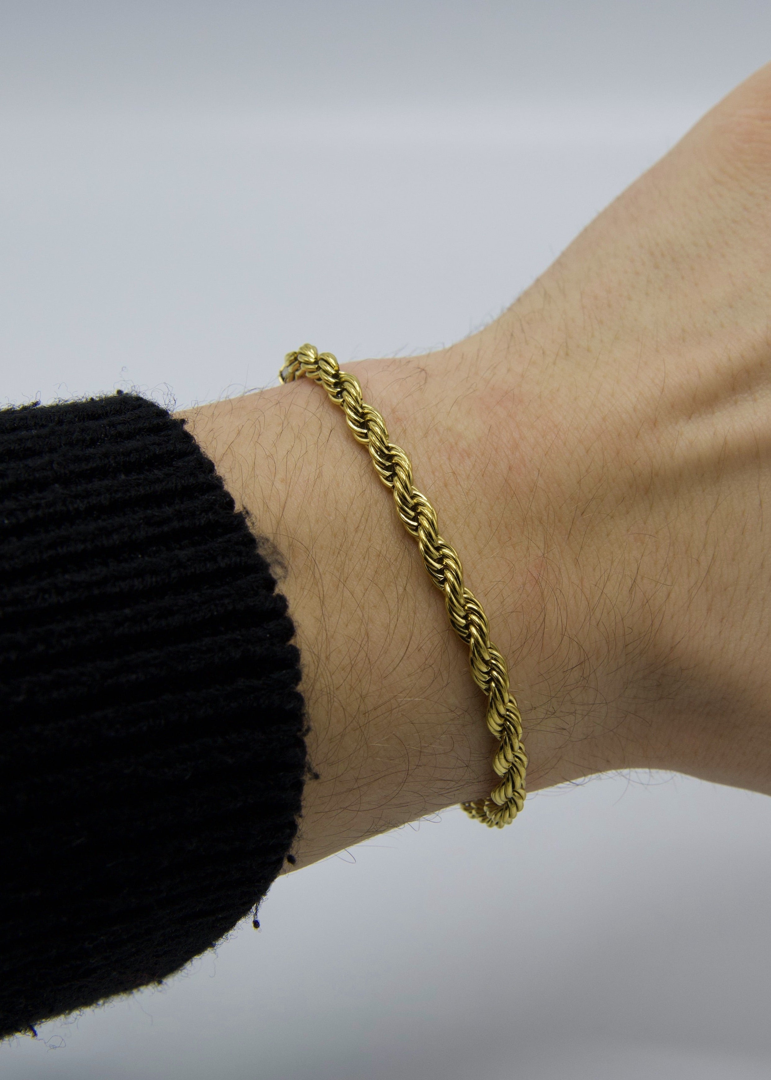 Gold Rope Bracelet