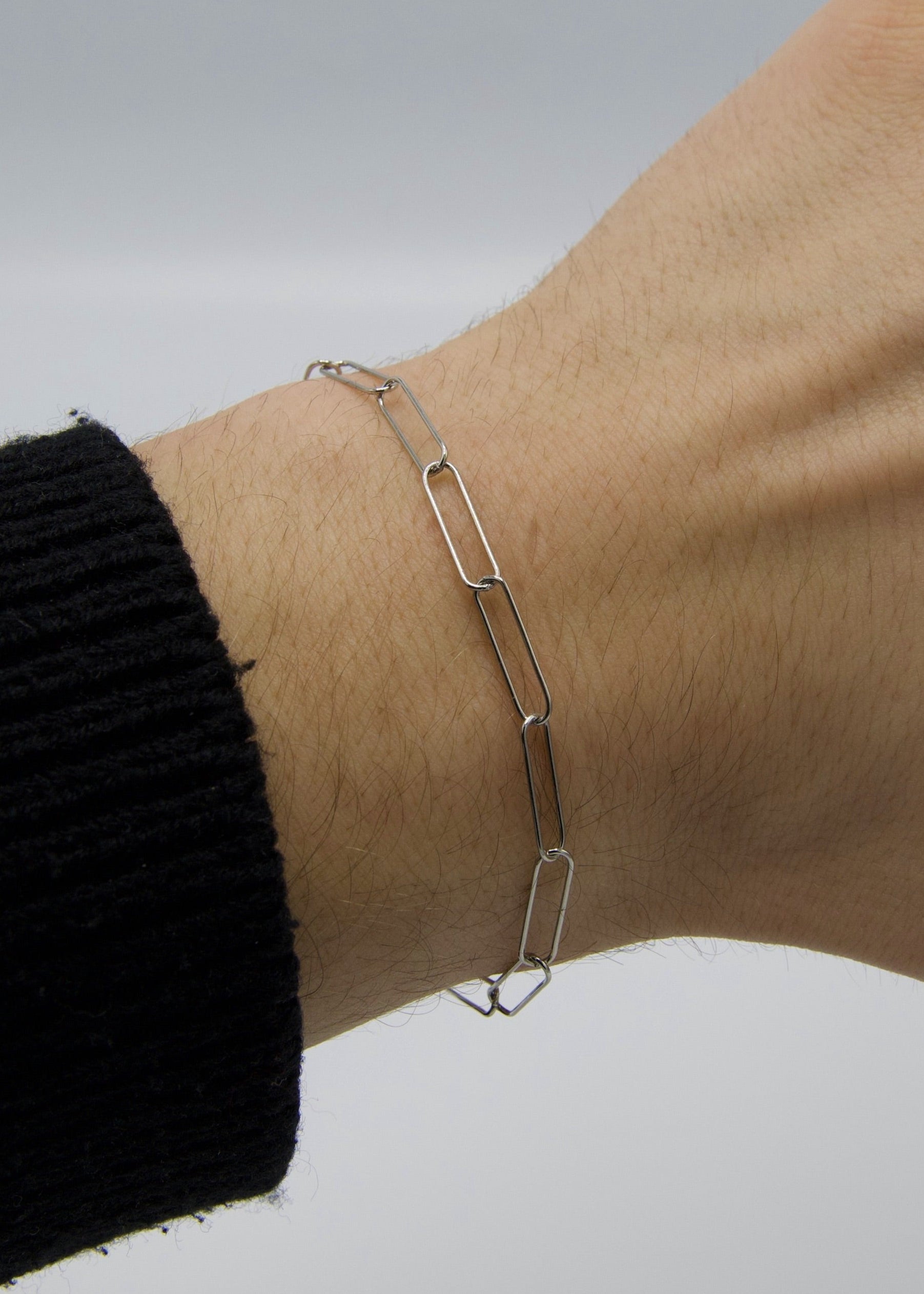 Silver Clip Bracelet