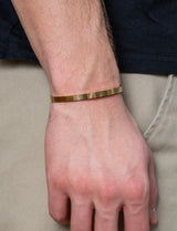 Gold Tidal Bracelet