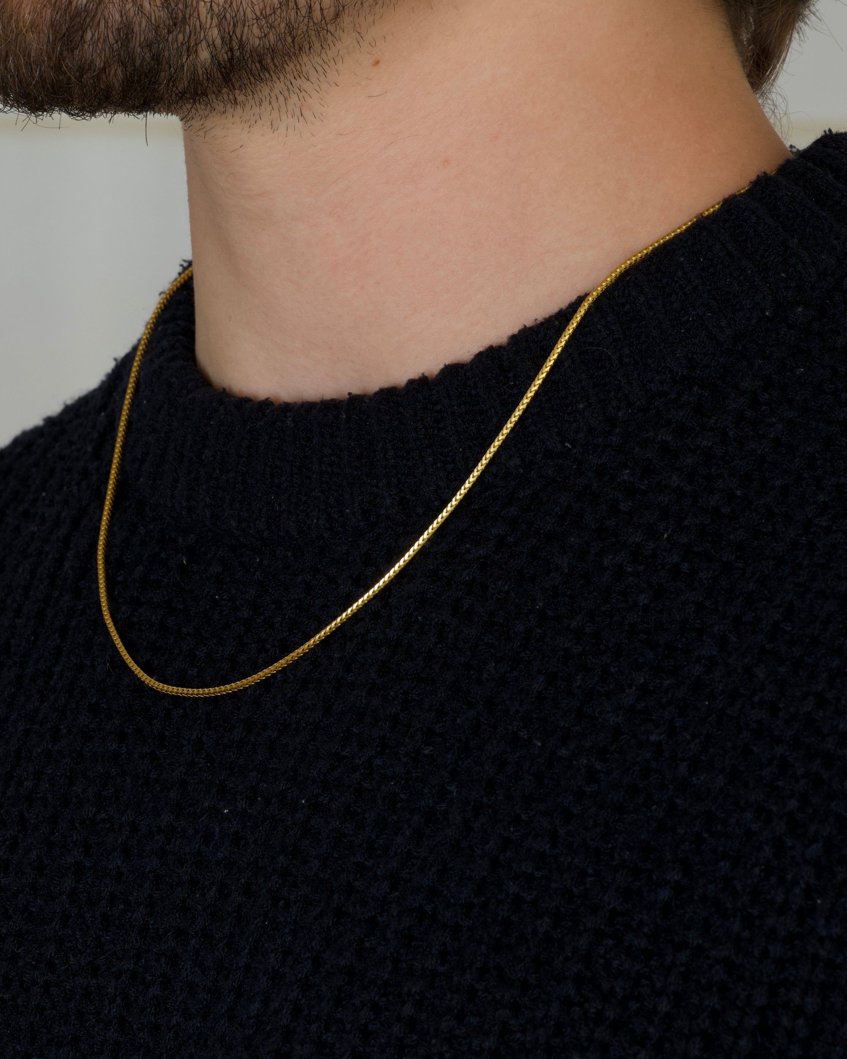 Gold Snake Link Chain