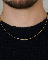 Yellow Gold Box Chain