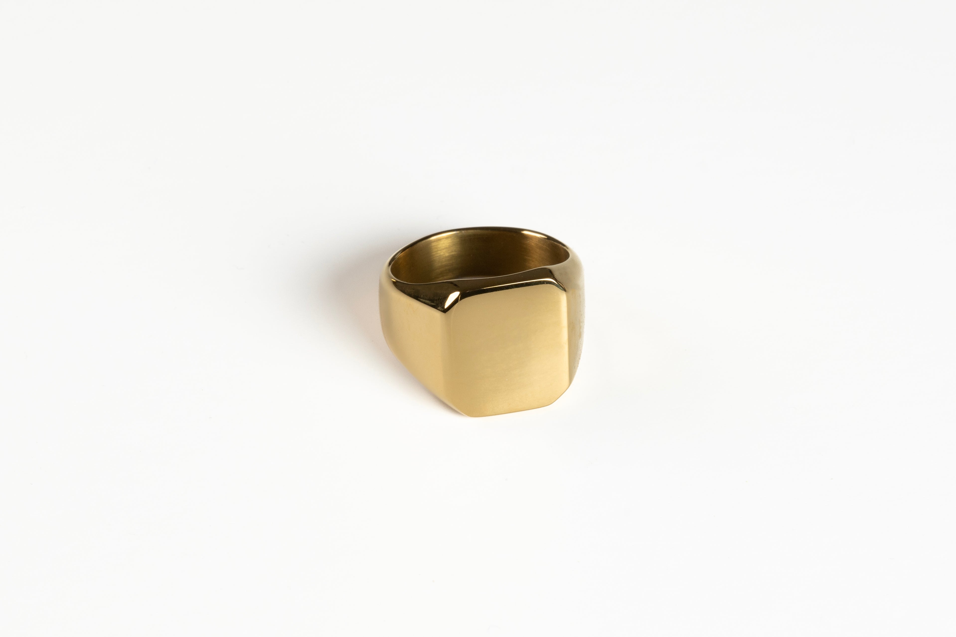 Square Gold Ring