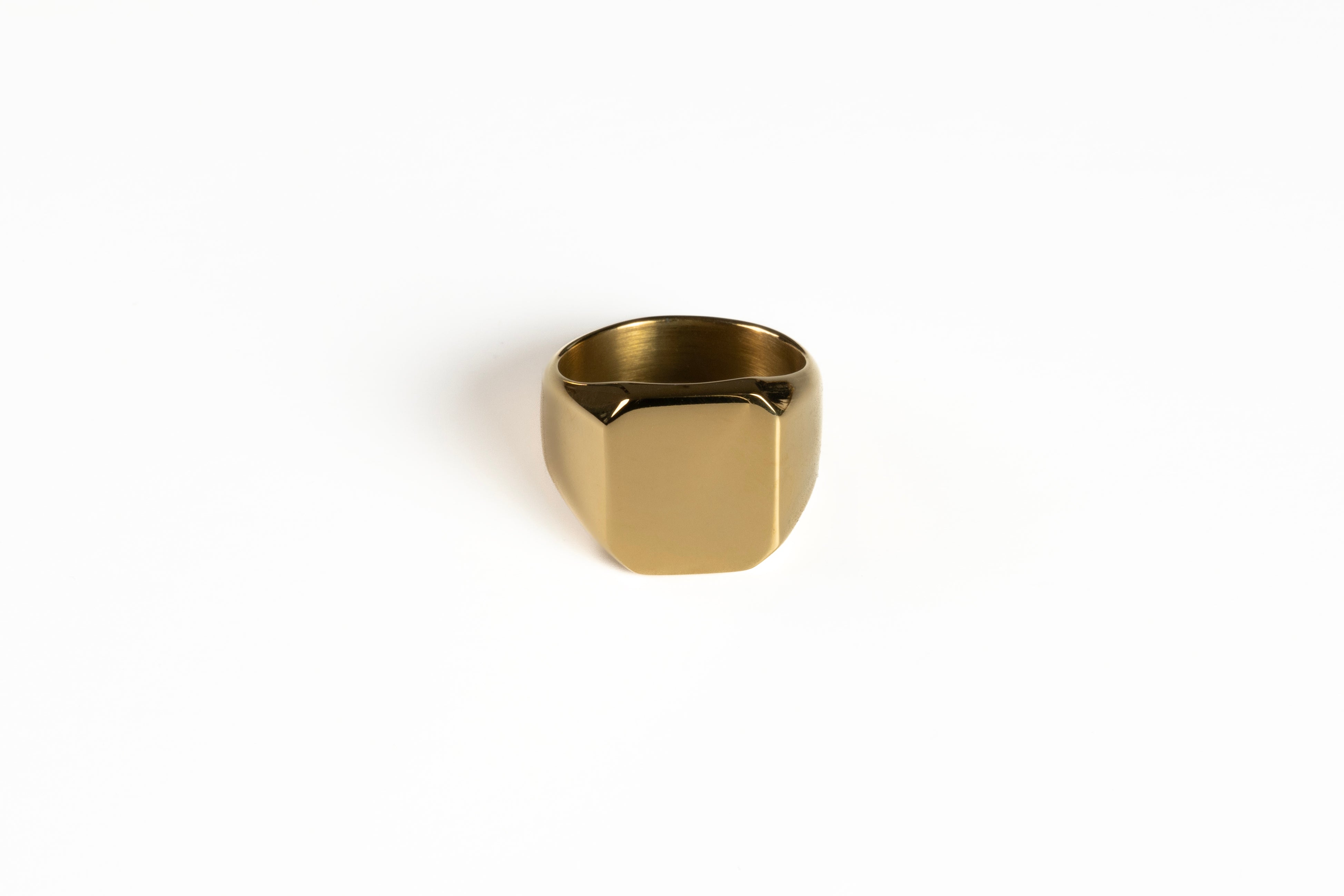 Square Gold Ring