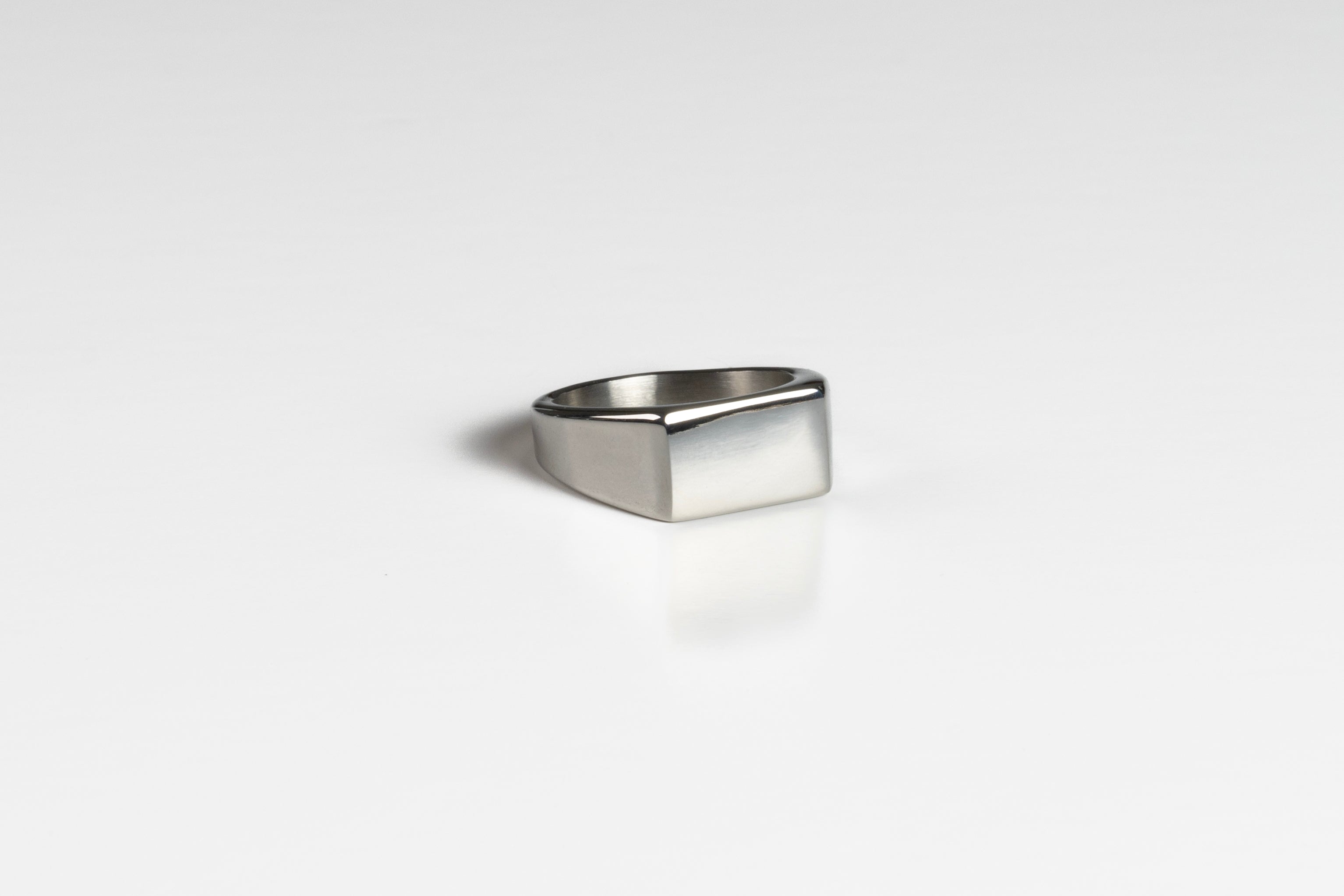 Silver Slate Ring