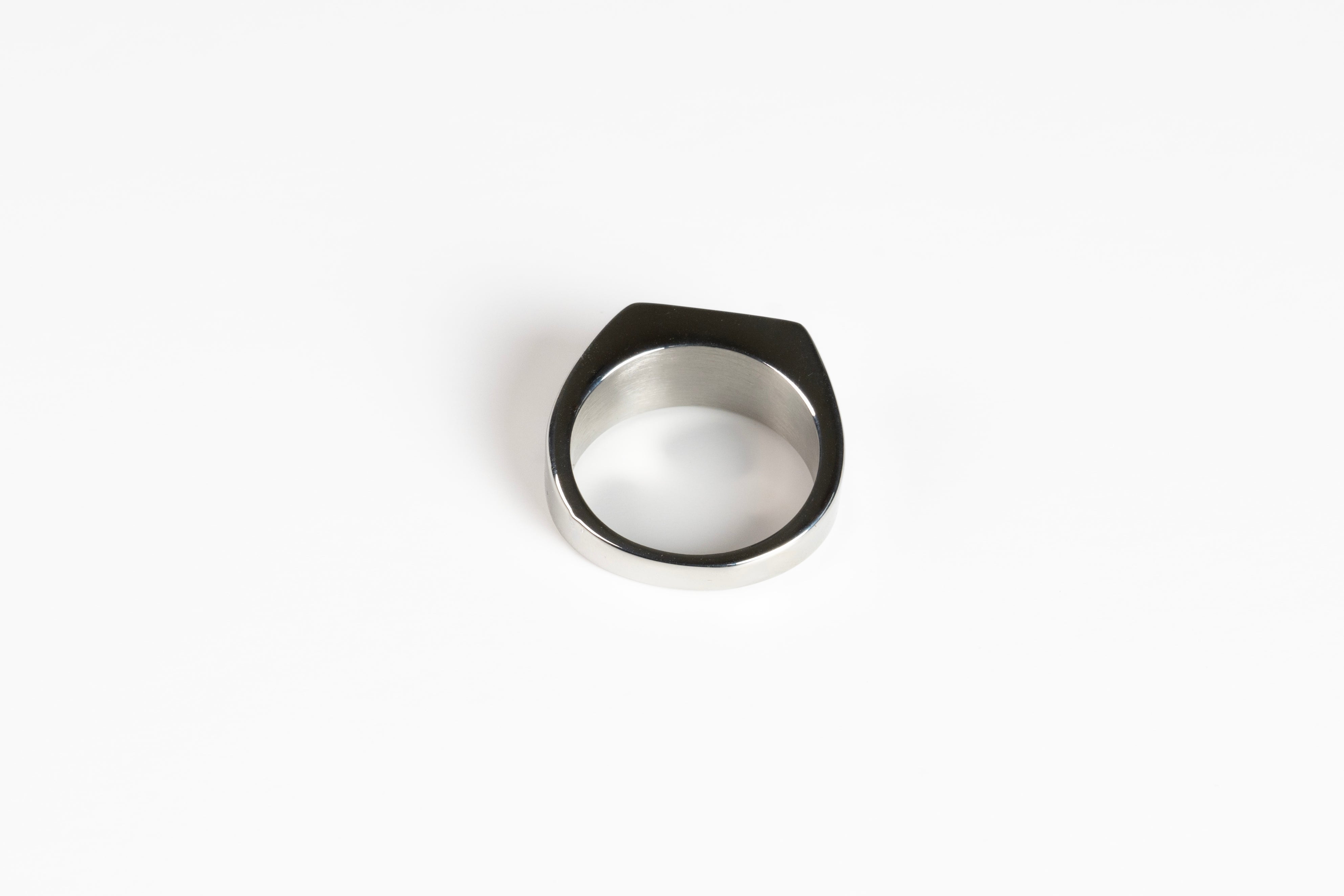 Silver Slate Ring