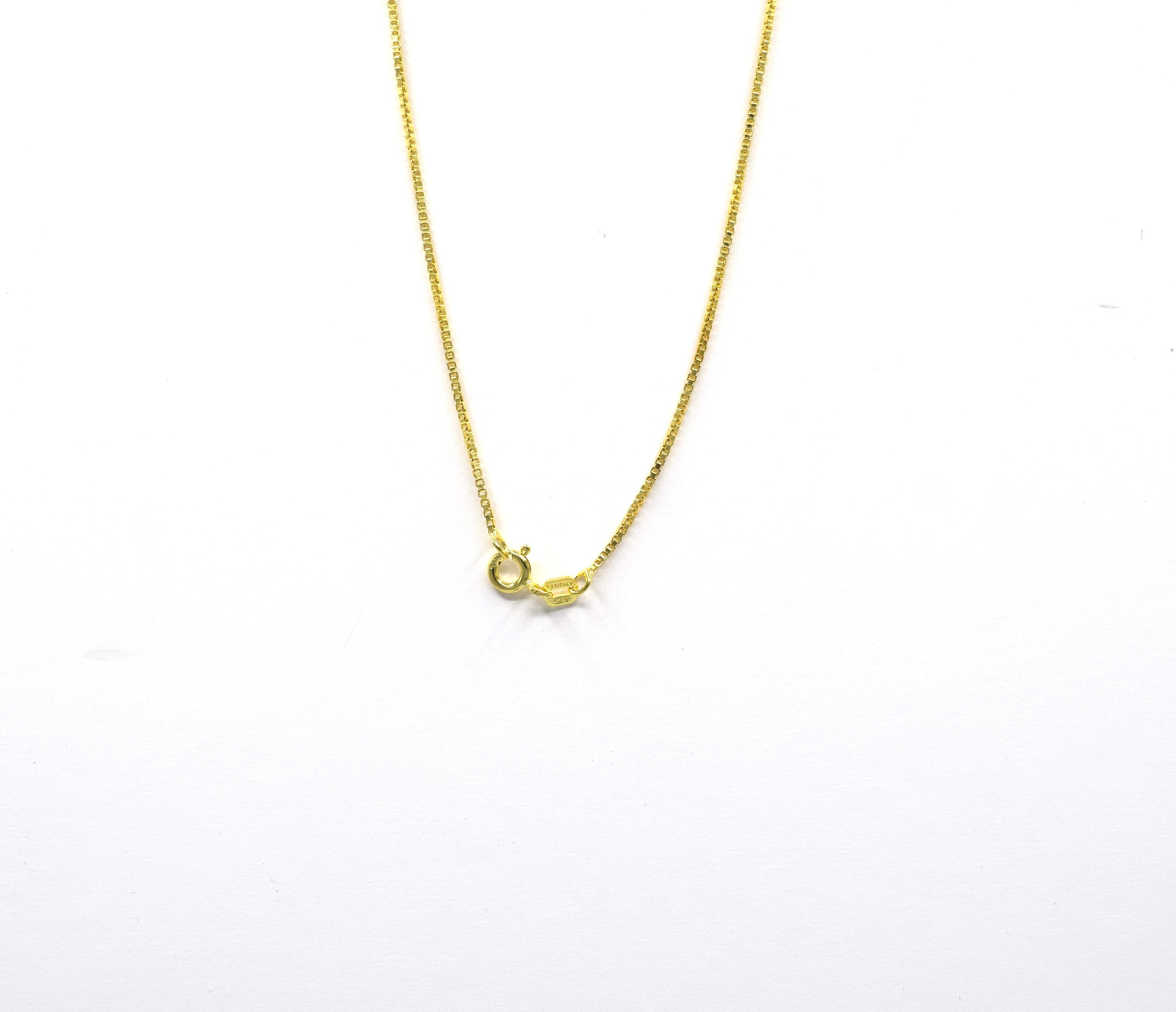 Yellow Gold Box Chain