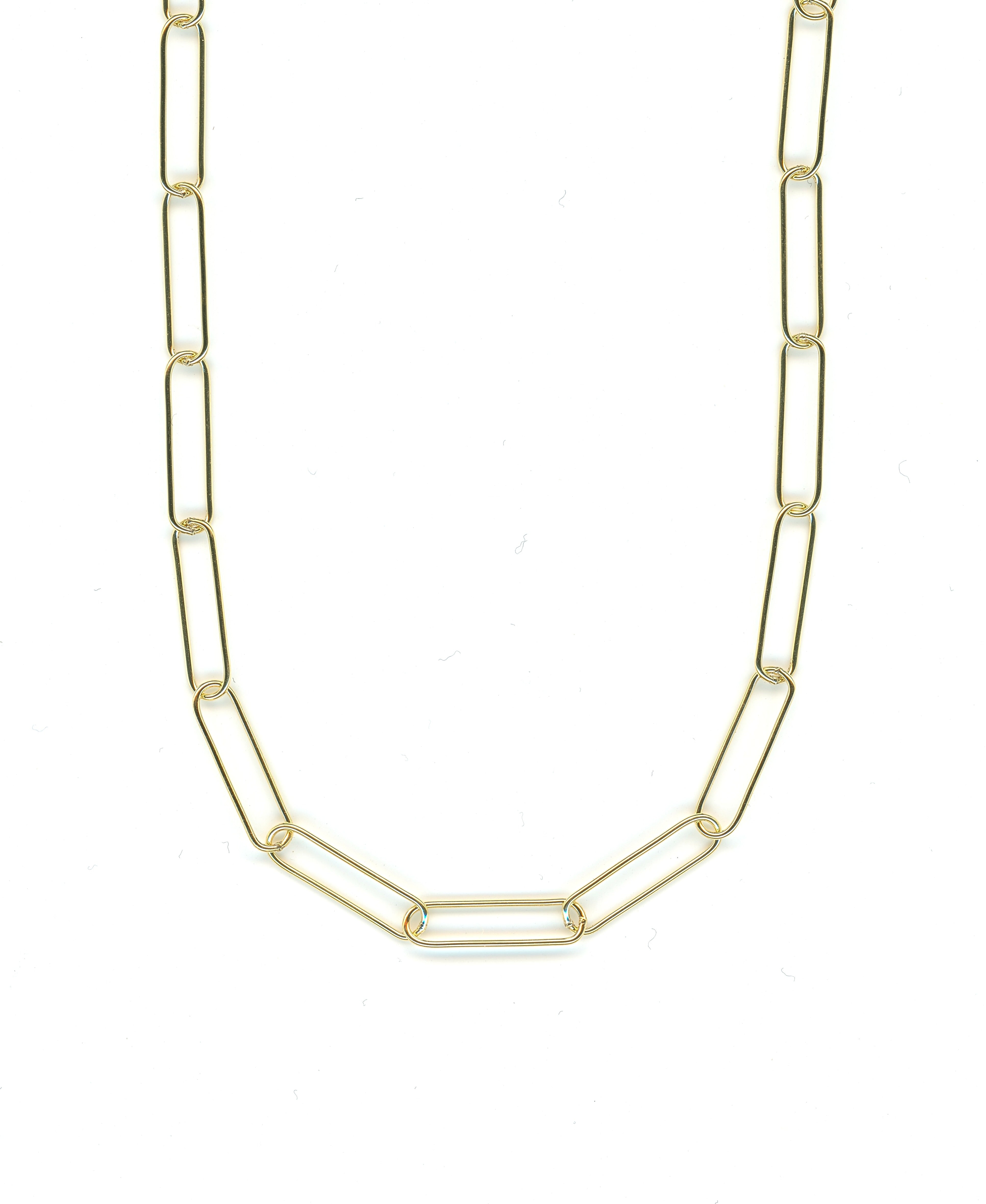 Gold Long Link Chain