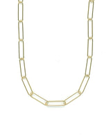 Gold Long Link Chain