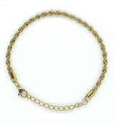 Gold Rope Bracelet