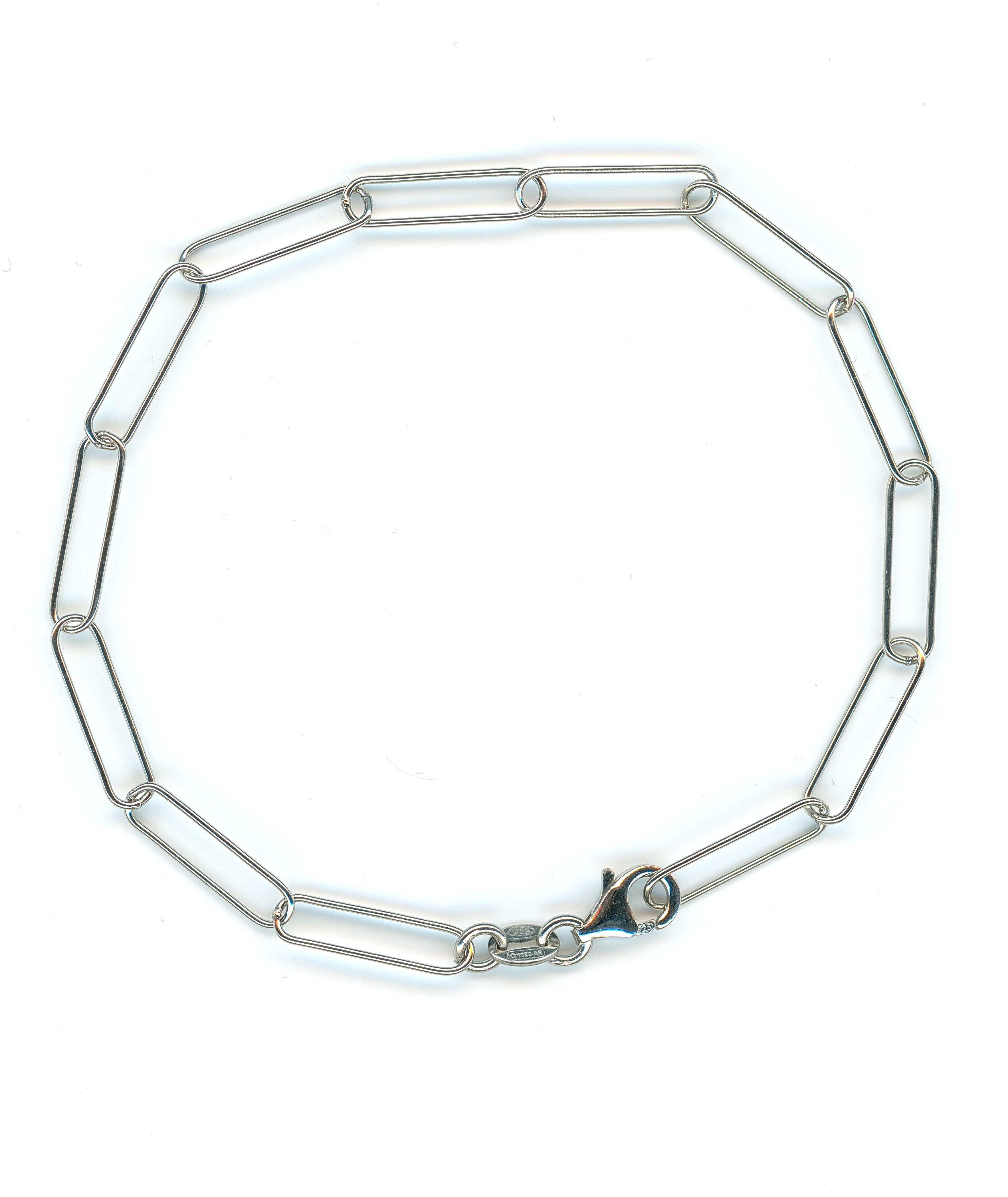 Silver Clip Bracelet