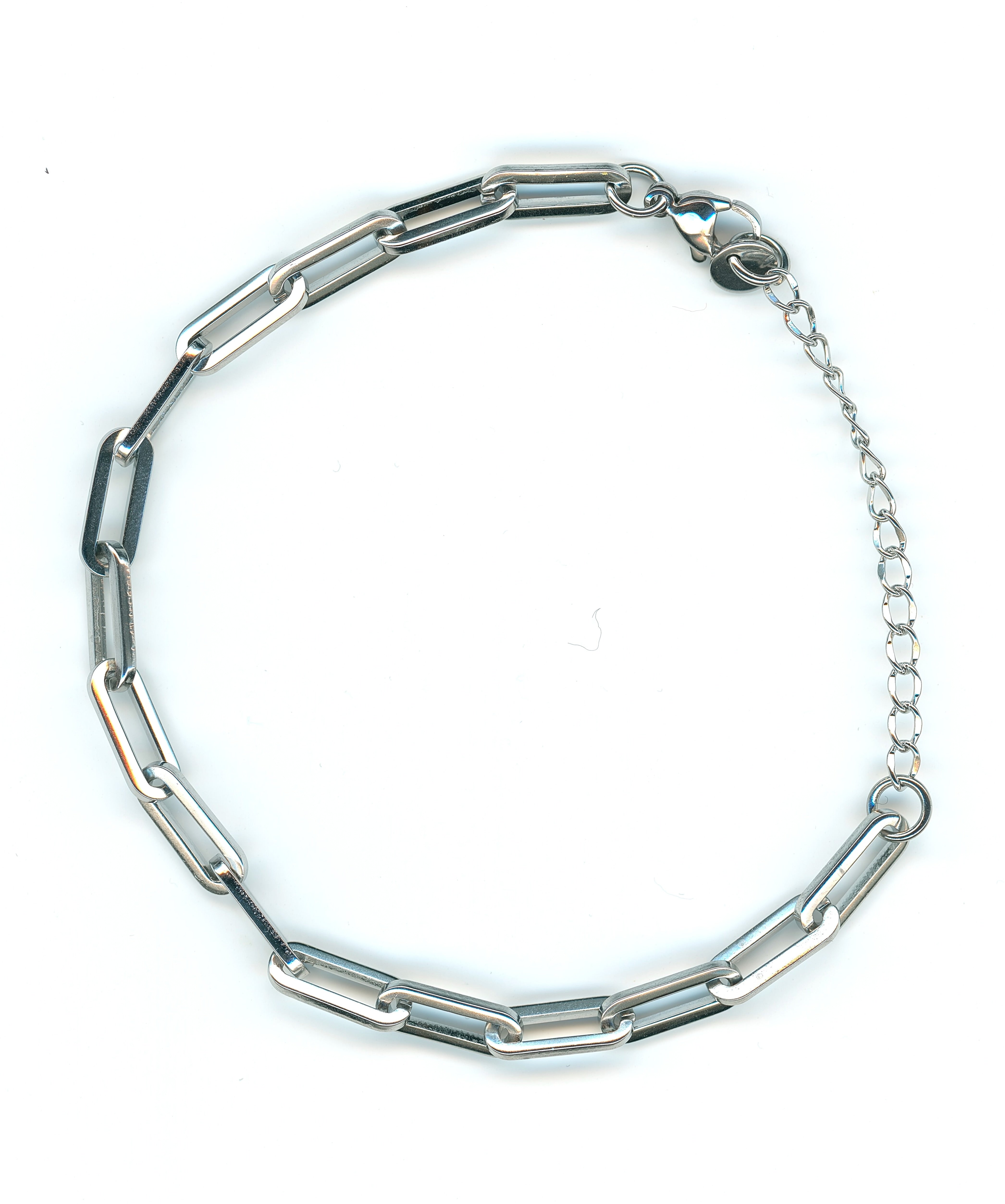 Thick Long Link Bracelet