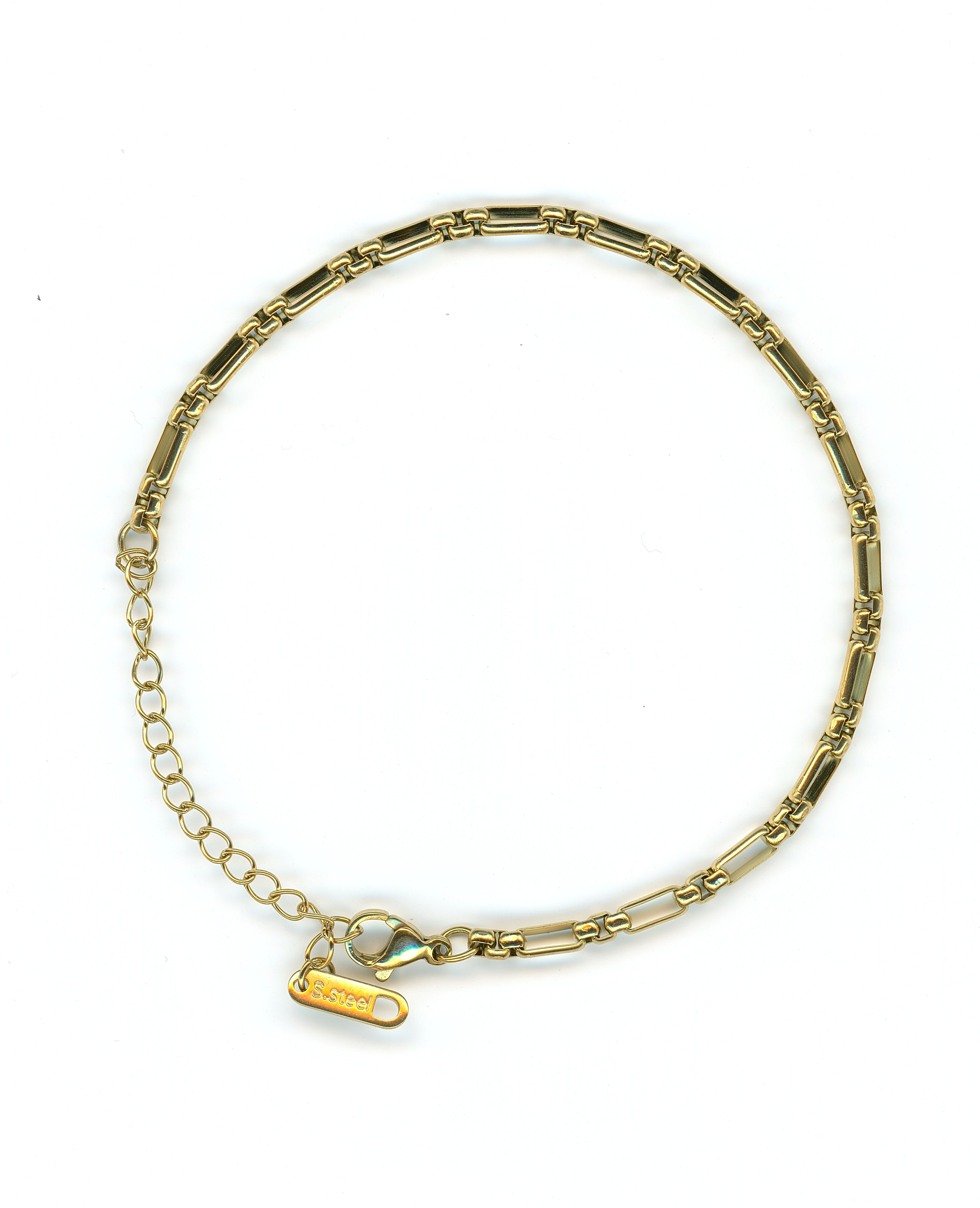 Rectangle Link Bracelet