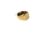 Square Gold Ring