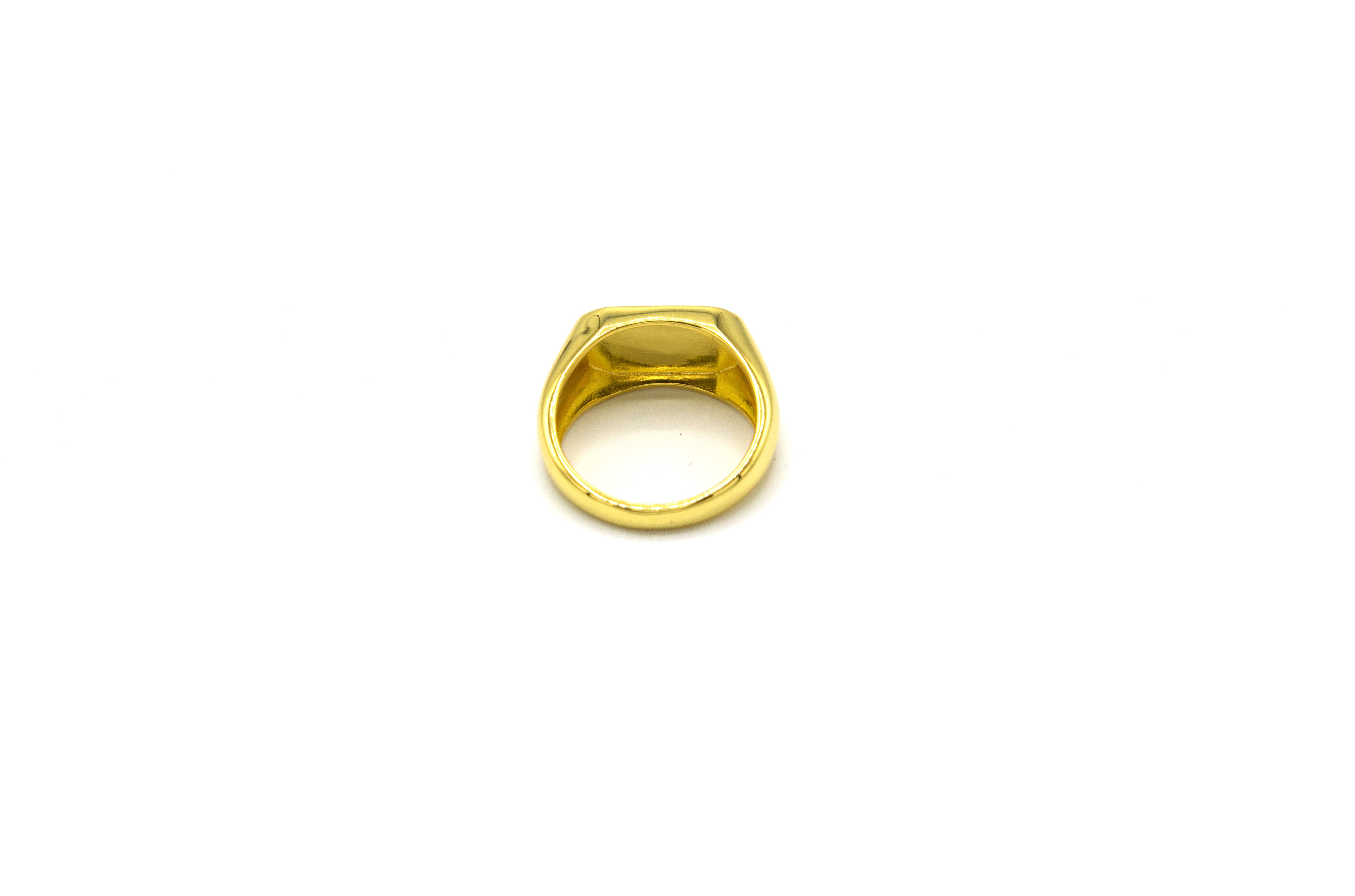 925 Signet Ring Gold