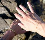 gold rings and bracelets man